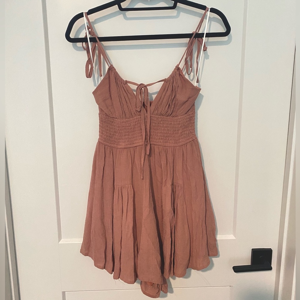 Hello Molly Rose Pink Romper